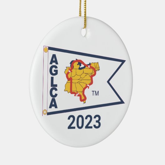 White Burgee (2023) Keramisch Ornament (Rechts)