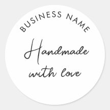 White Business Handmade Business
