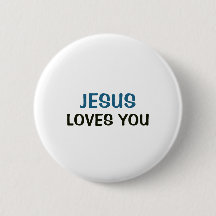 White Button - Jesus Loves You