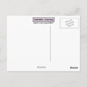 White Calf Briefkaart (Achterkant)