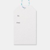 WHITE CALLA LIES GIFT LABELS CADEAULABEL (Achterkant)