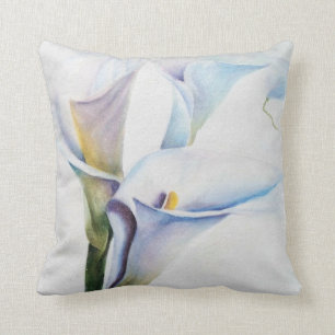 WHITE CALLA LIES PILLOW KUSSEN