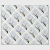 WHITE CALLA LIES WRAPPING PAPER CADEAUPAPIER (Vlak)