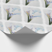 WHITE CALLA LIES WRAPPING PAPER CADEAUPAPIER (Hoek)