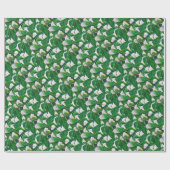 White Calla Lilies Cadeaupapier (Vlak)
