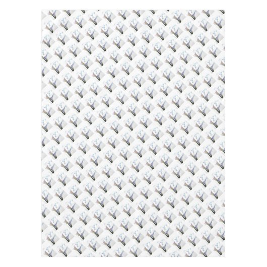 WHITE CALLA LILIES TAFELKLEED (Voorkant)