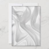 White Calla Lilly Invitations Kaart (Achterkant)