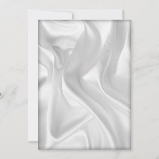 White Calla Lilly Invitations Kaart (Achterkant)