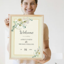 White Calla Lily and Greenery Eucalyptus Wedding
