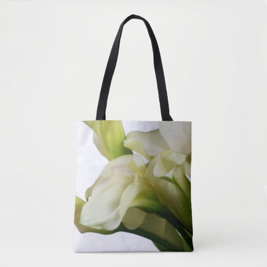 White Calla Lily Canvas tas lk (Voorkant)