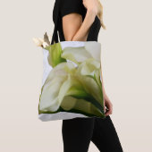White Calla Lily Canvas tas lk (Dichtbij)