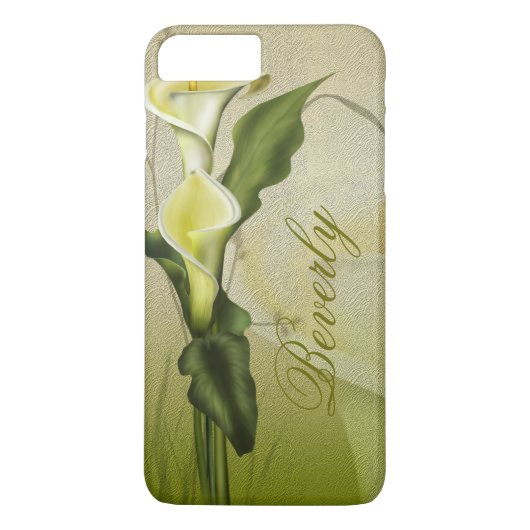 White Calla Lily Case-Mate iPhone Case (Achterkant)
