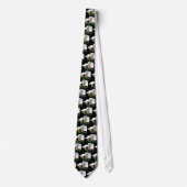 White Calla Lily Flower Mannen Necktie Stropdas (Voorkant)
