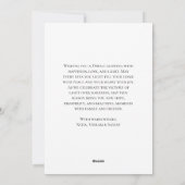 White Calligraphy Photo Happy Diwali Greeting Feestdagenkaart (Achterkant)