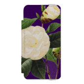 White Camellia, 1833 Incipio iPhone Portemonnee Hoesje (Voorkant Agenda)