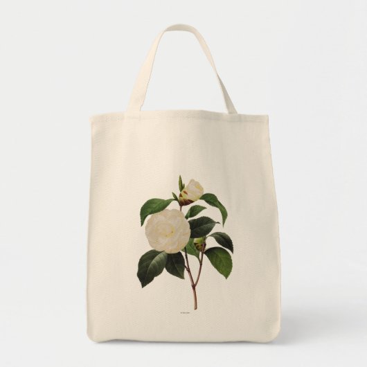 White Camellia, 1833 Tote Bag (Voorkant)