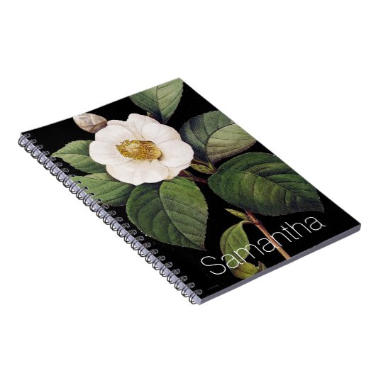 White Camellia Notitieboek (Rechterzijde)