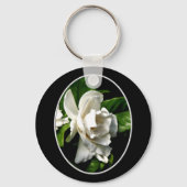 White Camellia Sleutelhanger (Voorkant)