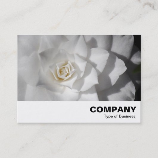 White Camellia Visitekaartje (Voorkant)