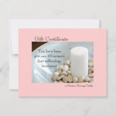White Candle Candle Cadeft Certificate (Voorkant)