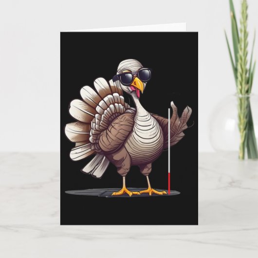 White Cane Awareness Thanksgiving Coms Orientation Kaart (Voorkant)