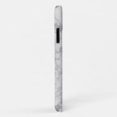 White Carrara Marble Gold Classic - op maat Case-Mate iPhone Case (Achterkant/rechts)