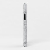 White Carrara Marble Gold Classic - op maat Case-Mate iPhone Case (Achterkant/rechts)