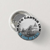 WHITE CASTLE INN - SCARBOROUGH RONDE BUTTON 3,2 CM (Voorkant /achterkant)