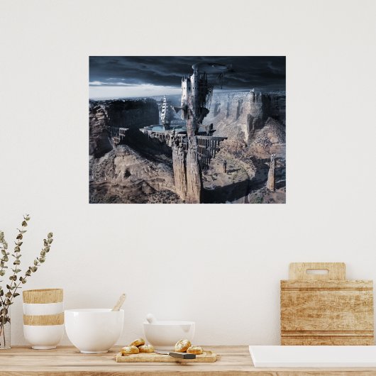 White Castle Poster (Keuken)