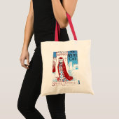 White Cat Bag Tote Bag (Voorkant (product))