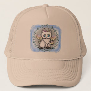 White Cat Fairy Trucker Pet