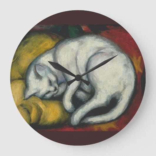 White Cat, Franz Marc Grote Klok (Voorkant)