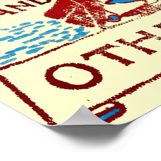 White Cat Print (Hoek)