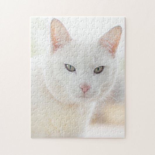 White Cat Puzzle Legpuzzel (Verticaal)