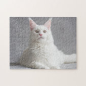 White Cat Puzzle Legpuzzel (Horizontaal)