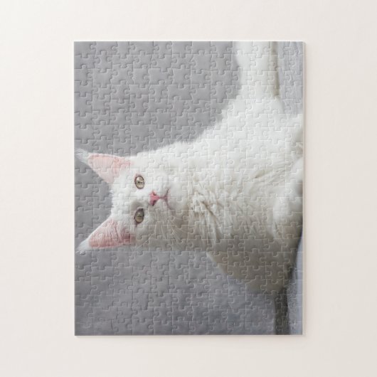 White Cat Puzzle Legpuzzel (Verticaal)