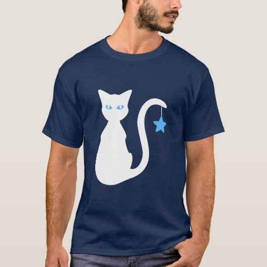 White Cat T-Shirt (Voorkant)