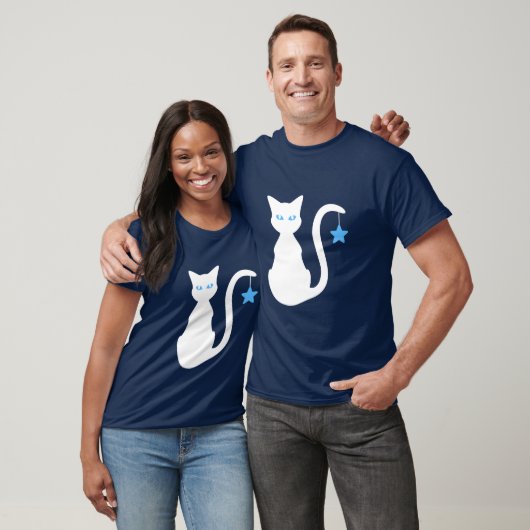 White Cat T-Shirt (Unisex)
