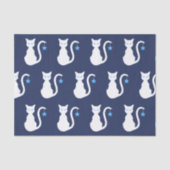 White Cat Tissue Paper Tissuepapier (Voorkant)