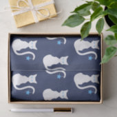 White Cat Tissue Paper Tissuepapier (Geschenk)