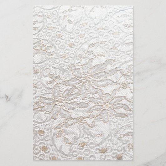 White Chantilly Lace (Voorkant)