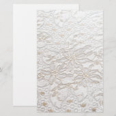 White Chantilly Lace (Voorkant / Achterkant)