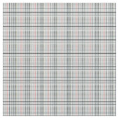 White Checked Tartan Print, Stof (Close Up)