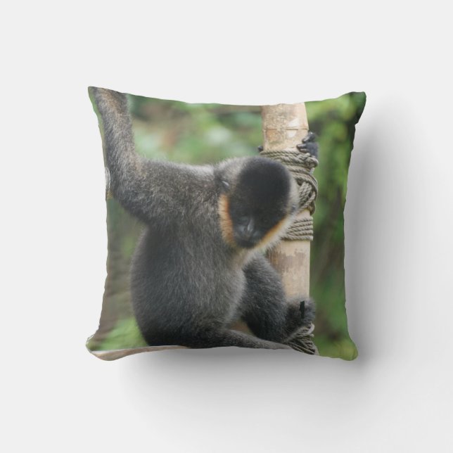White Cheekin Capuchin Pillow Kussen (Voorkant)
