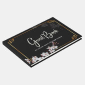 white Cherry Blossom &golden Lijst Gastenboek (Hoek)