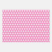 White Cherry Blossom Inpakpapier Vel (Voorkant 3)