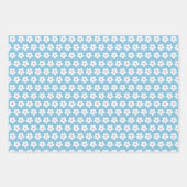 White Cherry Blossom Inpakpapier Vel (Voorkant 2)