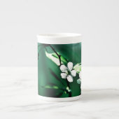 White Cherry Blossom Porselein Kop (Voorkant)