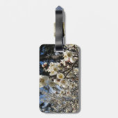 White Cherry Blossom / Sakura / サ ク ラ(桜) Bagagelabel (Achterkant verticaal)