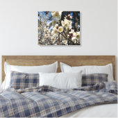 White Cherry Blossom / Sakura / サ ク ラ(桜) Canvas Afdruk (Insitu (Slaapkamer))